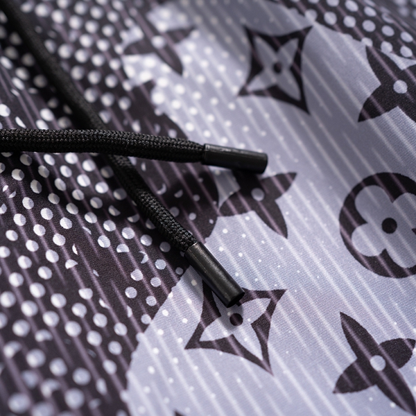 ブランドハーフパンツ素材ディテール